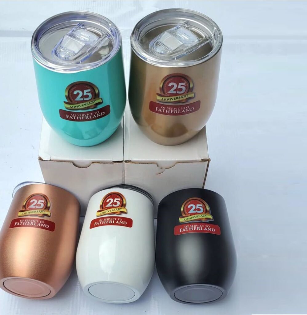 Home custom logo branded 12oz tumbler double wall stainless steel custom u shape wine tumbler insulated vacuum egg shape mugs tumblr bottle with lids printing in lagos nigeria